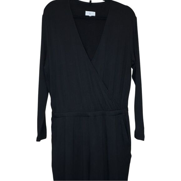 Lou & Grey Signature Softblend Crossover Jumpsuit - Size Large - Picture 6 of 10
